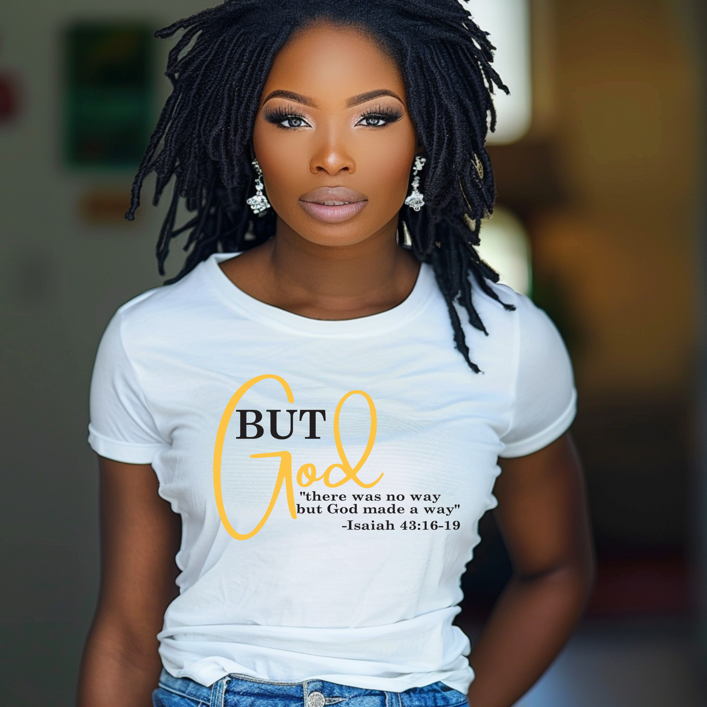 Christian T-Shirts
Bible Verse Apparel
Faith-Based Clothing
"But God" Shirt
Women’s Inspirational T-Shirts