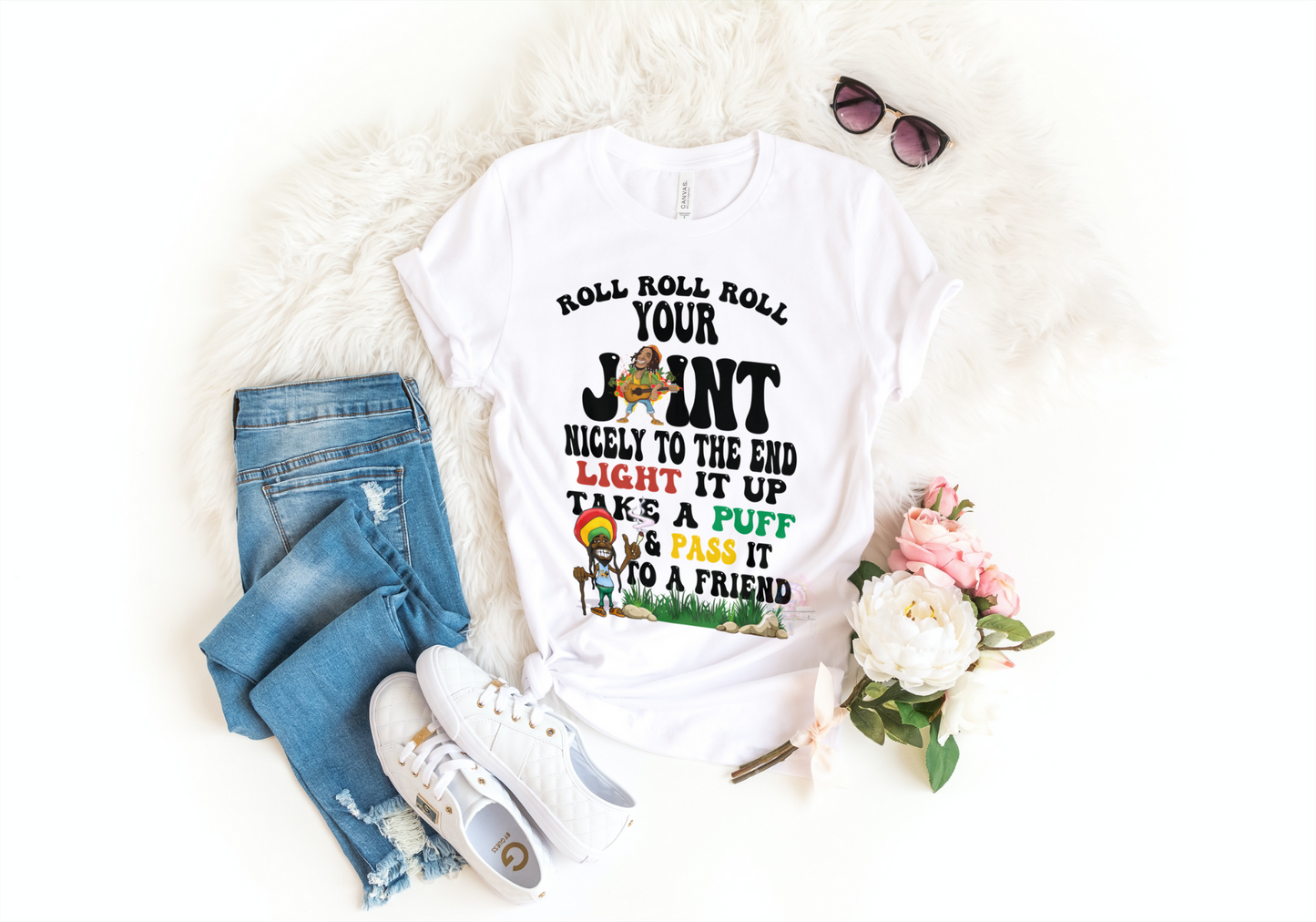 Roll Roll 420 T-Shirt