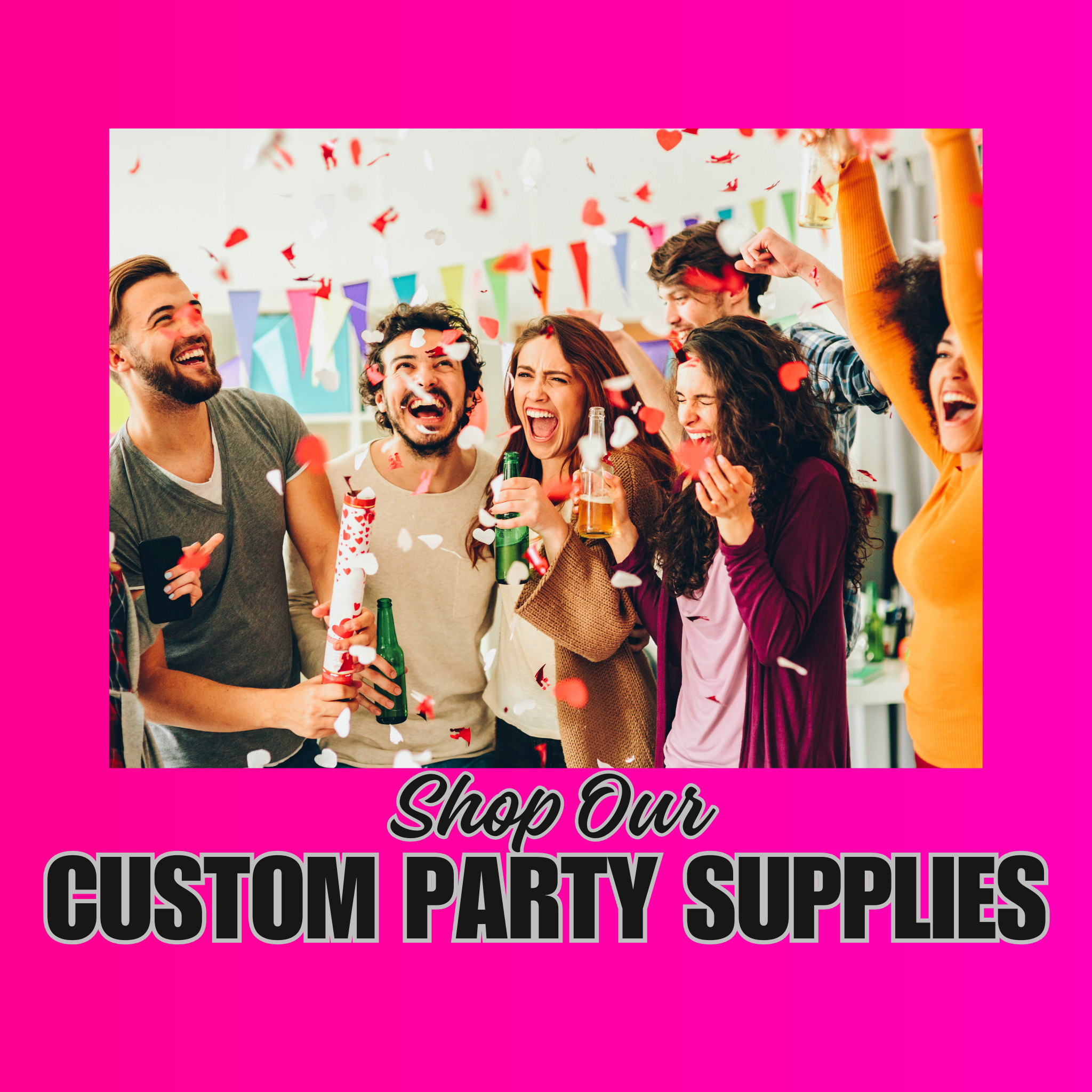Custom Party Supplies – Exclusive Gift & Event Designs LLC