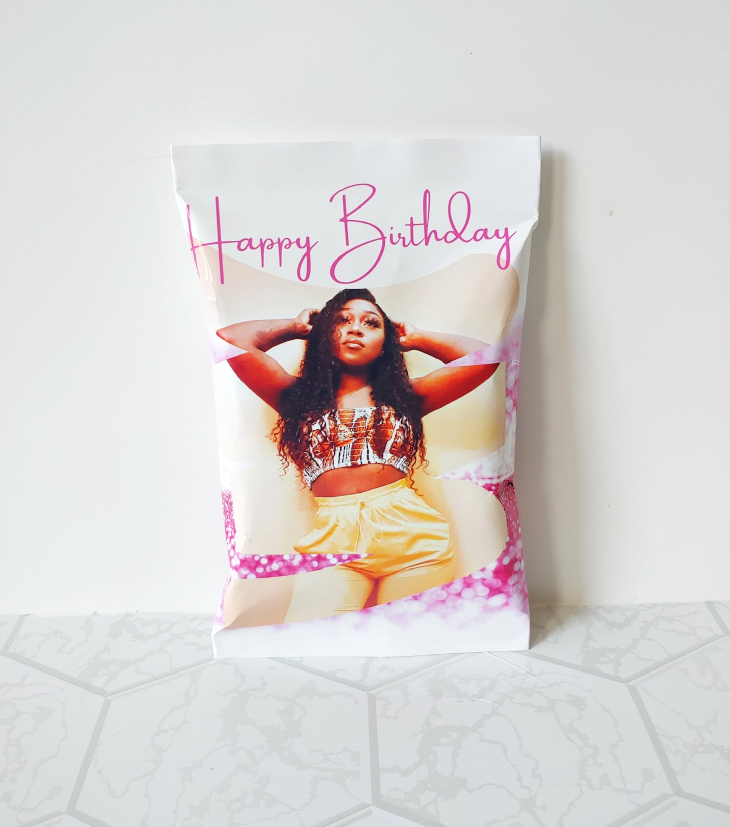 Happy Birthday Chip Bag Favors