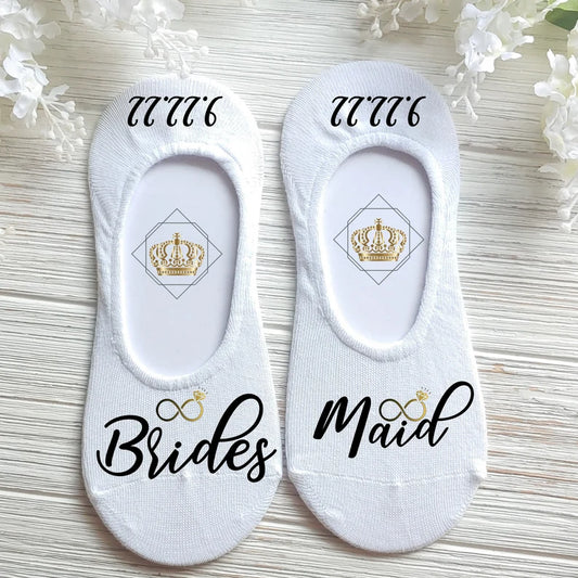 Bridesmaid Proposal Socks | Maid of Honor | Wedding Party Socks | Bridal Party Socks | Wedding Sock | Custom Sock | Bridesmaid Proposal Gift
